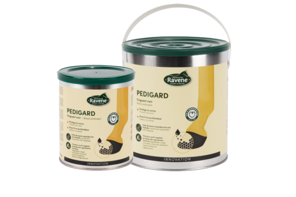 Produit PEDIGARD BLACK OINTMENT gamme Hoof care and maintenance